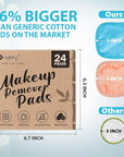 Orighty reusable makeup remover pads
