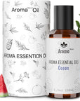 Aroma Diffuser Oil - Ocean - Aroma Fragrance Diffuser Oils, Aromatherapy Scents Neroli, Watermelon & Amber, Long-Lasting Air Fresheners, Enjoy Essential Oil Infused Atmosphere - 5.3 fl oz (150mL)