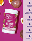 Ultima Replenisher Daily Electrolyte Drink Mix – Passionfruit, 90 Servings – Hydration Powder with 6 Key Electrolytes & Trace Minerals – Keto Friendly, Non- GMO & Sugar-Free Electrolyte Powder