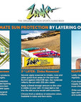 Zinka Sunny Days Family Pack - SPF 30/50 - UVA & UVB Sunscreen Protection for Face, Body, Lips - Water Resistant, Oil Free, No Parabens - (3) Nosecoats, (2) Lotions, (2) Face Sticks, (2) Lip Balms