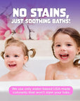 Unicorn Bath Bombs for Girls with Surprise Toys Inside (6 Pack) - Large Bubble Bomb for Kids, Gentle and Safe, Made in USA, Fizzies, Fruity Scents, Won't Stain Tub - Ideal Gift by Two Sisters