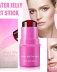 Milk Cooling Water Jelly Tint, Jelly Blush Stick Makeup Jelly Tint, Milk Jelly Blush, Cruelty Free, Blush Stick for Cheeks and Lips