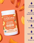 Ultima Replenisher Mocktini Electrolyte Drink Mix – Peach Bellini, 90 Servings – Hydration Powder with 6 Key Electrolytes & Trace Minerals – Keto Friendly, Non- GMO & Sugar-Free Electrolyte Powder
