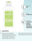 Simple Kind to Skin Face Moisturizer For Sensitive Skin Replenishing Rich 12-Hour Moisturization for All Skin Types 4.2 oz