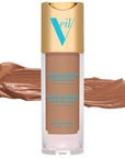 Veil Cosmetics Complexion Fix Liquid Foundation – Hydrating Tan Neural)