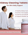 Kidney Stone Cleaning Tablet, Kidney Restore and Kidney Health Supplement to Support Stone Breaker & Kidney Cleanse, 60 Tablets