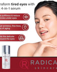 Radical Skincare Eye Revive Creme - 4 in1 Fl Oz)