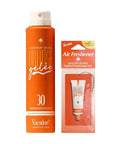 Vacation Orange Gelée SPF 30 Sunscreen Spray Oil & Air Freshener Bundle, Tanning Oil with SPF, Suntan Lotion Spray, Transparent on All Skin Tones, Dermatologist-Tested, Vegan, 5 Fl. Oz.
