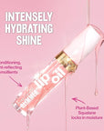 REVLON Super Lustrous Glimmer Lip Oil, Moisturizing & Tinted, Shiny Finish, Made with Plant-Based Squalane, 001 Candy Hearts, 0.13 fl oz