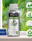 HIQILI Tea Tree Oil for Skin, Hair Restoration, Added to Shampoo, Body Wash, Foot Soak Use - 16 Fl Oz