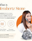 TeraRX® Terahertz Stone Meridian Dial Bar Tool – Authentic Terahertz Gua Sha Facial Tool with Acupressure Tip for Face, Neck, Back & Body – Energy Stone Scraping Tools for Circulation & Relaxation