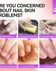 gelike ec Cuticle Cream for Dry Damaged Cuticles Organic Nail Cuticle Remover for Dry, Rough Hands Cracked Rigid Skin - Professional for Salon Home Use