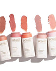 ATTITUDE Oceanly Lightweight Blush Stick, Titanium Dioxide-Free, EWG