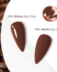 Gellen Brown Gel Nail Polish