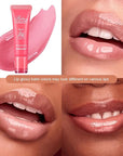 2Pcs Lip Glowy Balm and Lip Lips
