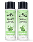 J.R. Watkins Daily Hydration Shampoo, Aloe & Green Tea - 12 fl oz (Pack of 2)