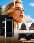 Safe and Convenient Comb Hair Dye, Waterproof and Sweat-Proof Hair Dye Comb (black)