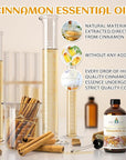 EVOKE OCCU Cinnamon Essential Oil - Warm Fall Scent for Diffuser, Spray, Soap, Candles, Hair & Skin Care - 4 Fl Oz