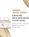 Beauty of Joseon Ginseng Essence Water Hydrating Face Toner for Dry, Dull Skin with Ground Rice and Honey Glow Mask Pore Sebum Care for Dry Sensitive Skin