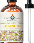 EVOKE OCCU Jasmine Essential Oil for Cleaning, Air Freshening, Relaxing, Add to Spray and Diffuser - 4 Fl Oz