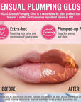 Oulac Shine Nude Liquid Lipstick for Women-Lip Plumper Lip Gloss for Dry Lip Care, Lightweight Soft and Hydrating Lip Tint Stain with Vitamin E & Rose Oil Vegan & Cruelty-Free, S01