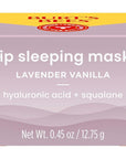 Burt’s Bees Stocking Stuffers, Lavender Vanilla Lip Sleeping Mask, With Hyaluronic Acid and Squalane Moisturizer To Instantly Hydrate Lips, Overnight Lip Mask, Lip Treatment Christmas Gifts, 0.45 oz.