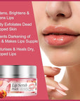 Lip Scrub, Lip Scrubs Exfoliator, Sugar