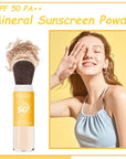 Mineral Sunscreen Setting Powder, SPF 50 PA++ Powder All Skin