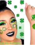 Go Ho Light Green Face Body Paint Stick,Water Based Washable Green Face Paint Stick,Non-toxic Full-coverage Cream Body Paint for Halloween Cosplay SFX Makeup,St Patricks Day Accessories