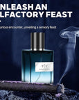 Ycz CLUB GENT'S AROMA Perfume Men, Eau de Parfum Spray, Nightclub Essential Long-Lasting Fragrance, Men's Cologne with Aromatic Woody Notes of Mint, Lemon, Special Occasions Daily Elegance