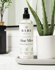 BARE BOTANICS Cooling Aloe Spray for Skin & Hair - Large 12oz | Sunburn Spray & Aloe Hair Moisturizer | 99.66% Pure Unscented Aloe Vera Spray Made in Wisconsin…