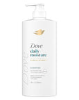 Dove Damage Therapy Shampoo Daily Moisture for Dry Hair with Bio-Protein Care Technology and Hyaluronic Serum 28 Fl Oz
