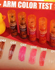 Duck Lip Plumper Glow - Hydrating Fat Lip Oil Plumper Gloss & Glitter Shine Make Lips Fuller (01)