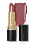 Revlon Super Lustrous Lipstick, Creamy Formula For Soft, Fuller-Looking Lips, Moisturized Feel, 811 Laidback Lilac, 0.15 oz