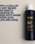 Scotch Porter Moisturizing Beard Wash – Cleanse, Refresh, Hydrate & Soften Coarse, Dry Facial Hair while Protecting Skin for a Fuller/Healthier-Looking Beard – Original Scent, 8 oz. Bottle