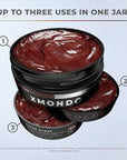 XMONDO Color Deep Red Brown Color Depositing Mask & Semi-Permanent Hair Dye Super Gloss Infused with Bond Boosters for Nourishment, Revitalize & Repair, Vegan Formula, 8 Fl Oz