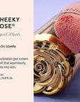 Winky Lux Cheeky Rose Liquid Blush, Gel-Cream Blush with Buildable Color, Lightweight Velvet Finish for Long Lasting Color, Cool Pink, Lovely