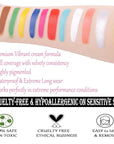 CCbeauty Professional 12 Colors Face Body Paint Kit Oil Non Toxic High Pigment Creamy Painting Palette for Halloween Costume Fancy SFX Cosplay Stage Makeup Set with 6 Wooden Premium Brushes, Deep