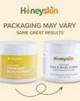 Hydrating Face Moisturizer & Body Cream with Manuka Honey Cream - Organic Face Moisturizer with Honey for Extremely Dry Skin - for Dry & Itchy Skin, Rosacea & Eczema Prone Skin 8oz