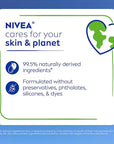 NIVEA Moisture Lip Care, Hydrating Lip Balm with Shea Butter, Nourishing Oils and Vitamin C & E, 3-in-1 Moisture, Repair and Nourish, 0.17 Oz Stick, Pack of 4