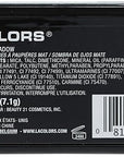 L.A. COLORS 5 Color Matte Eyeshadow Palette, Teal Argyle CEM477
