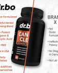 Candi Cleanse Support Supplement Pills - Anti Overgrowth Supplements for Women & Men - Extra Strength Balance Control Probiotic Complex Cleanser - Natural Oral Herbal Oregano & Caprylic Acid Capsules