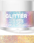 LANGMANNI Holographic Body Glitter Gel for Body, Face, Hair and Lip.Color Changing Glitter Gel Under Light. Vegan & Cruelty Free-1.35 oz (1# Golden Ocean)