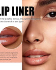 3 Colors Lip Stain Peel Off, Peel off Lip stain, Lip Tint Stain, Peel off Lip Liner Stain, Lip Stain Peel off Tint Tattoo Color Waterproof Long-Lasting, No Smudging