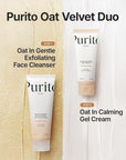 PURITO Oat In Calming Gel Cream, Oat Seed Water Hydration & Soothing, Lightweight, Non-Sticky FA Safe Moisturizer for Sensitive Skin, Non-Comedogenic, Fragrance-Free, Korean Skincare 3.38 fl.oz