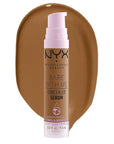 NYX PROFESSIONAL MAKEUP Bare With Me Concealer Serum, - Camel