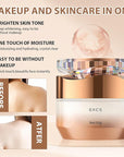SXCS Lady Makeup Cream,Nicotinamide Vitamin C Plain Face Cream, Nicotinamide Cream for Face, Multifunctional Hydrating Makeup Cream with nicotinamide