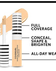 COVERGIRL TruBlend Undercover Concealer, Light Nude, 0.33 Fl Oz