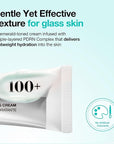 ANUA PDRN Hyaluronic Acid 100 Moisturizing Cream, Lightweight Hydrating Moisturizer with Salmon PDRN, Hyaluronic acid, Collagen for Glass Skin, Korean Skin Care (60ml / 2.02 fl. oz)
