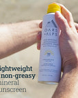 Oars + Alps 100% Mineral Sunscreen Spray for Face, SPF 50 Body Sunscreen Infused with Vitamin E & Antioxidants, All Skin Types, No White Residue, Water & Sweat Resistant, Lightweight, Hydrating, 6oz